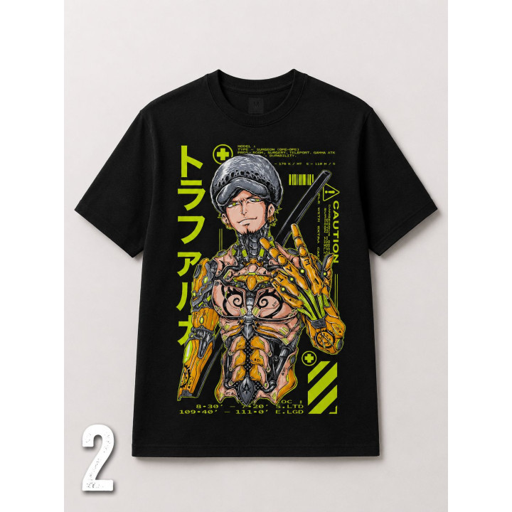 Camiseta Anime Cyberpunk Personalizada