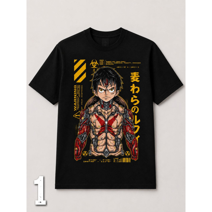 Camiseta Anime Cyberpunk Personalizada