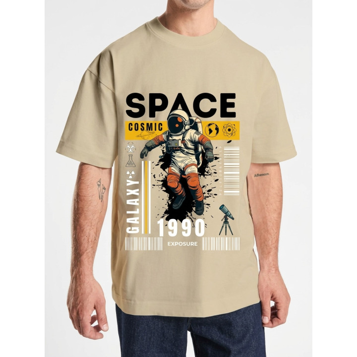 Camiseta Oversize Katunn Space 1990 | Algodón Pesado 270g
