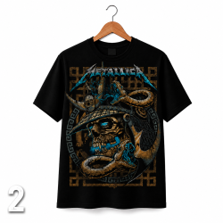 Camisetas de Heavy Metal Negras , Colección Grupos Metal